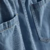 Joggebukser i bomullsdenim