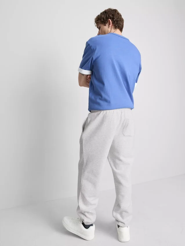 Joggebukser med elastisk midje og mansjetter