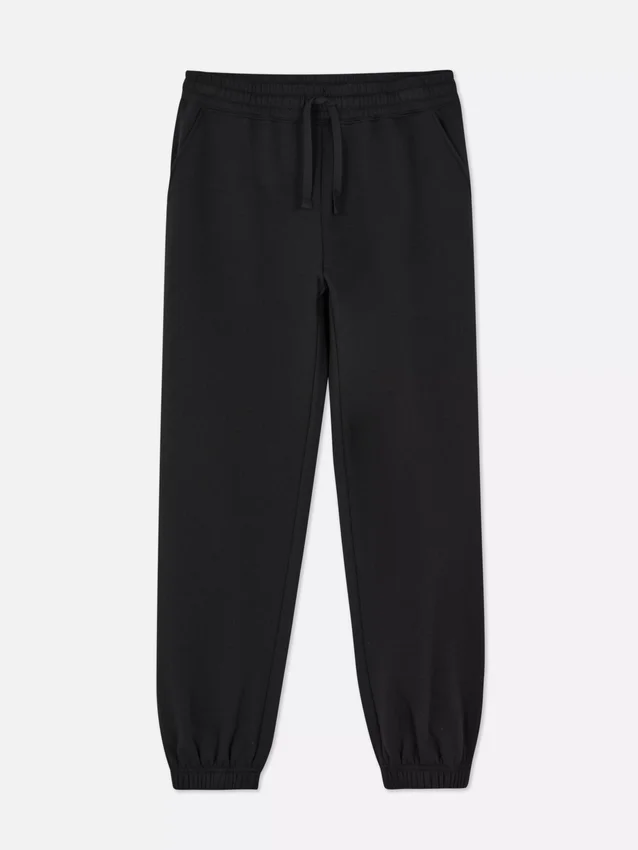 Joggebukser med mansjetter og snøring i benet
