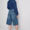 Jorts i bomullsdenim
