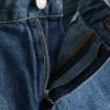 Jorts i bomullsdenim