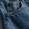 Jorts i bomullsdenim