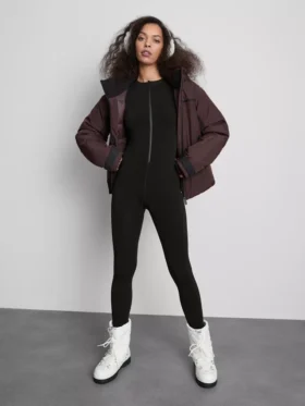 Jumpsuit i fløyelsplush