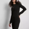Jumpsuit i fløyelsplush