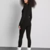 Jumpsuit i fløyelsplush