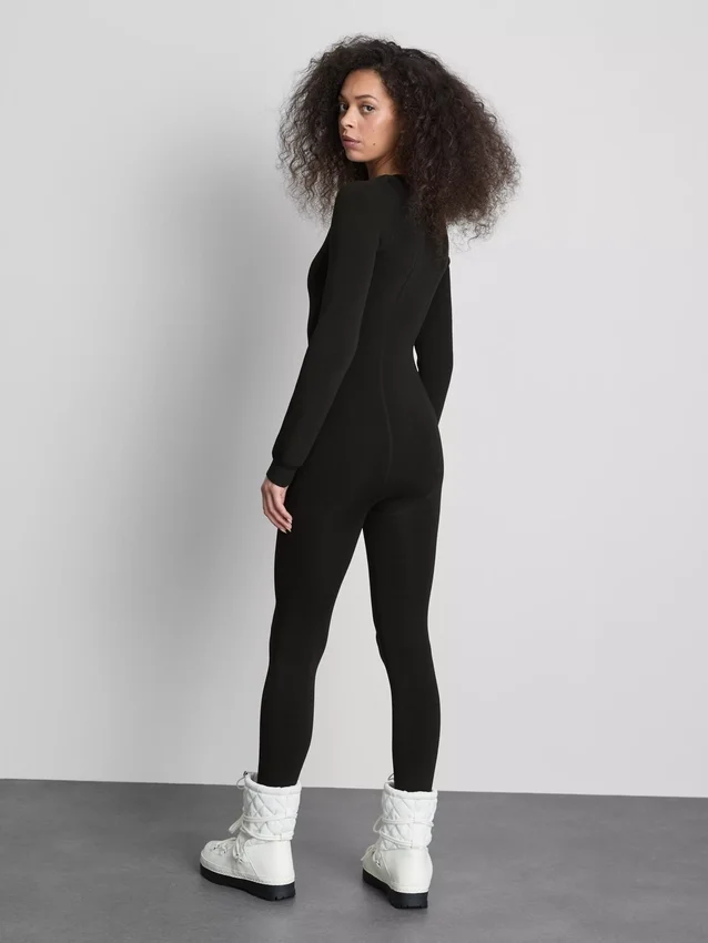 Jumpsuit i fløyelsplush