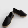 Klassiske espadriller i lerret