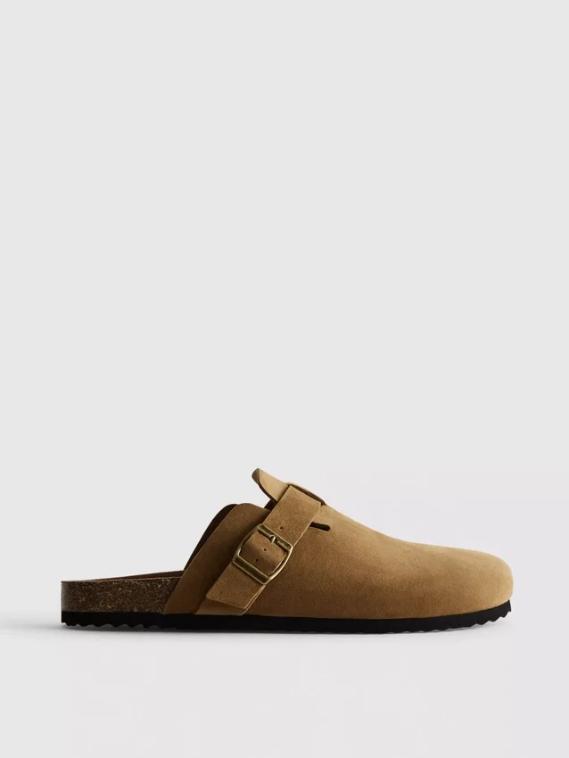 Klog-sandaler med spenne