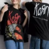 Korn-T-skjorte med grafisk trykk