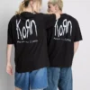 Korn-T-skjorte med grafisk trykk