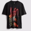 Korn-T-skjorte med grafisk trykk