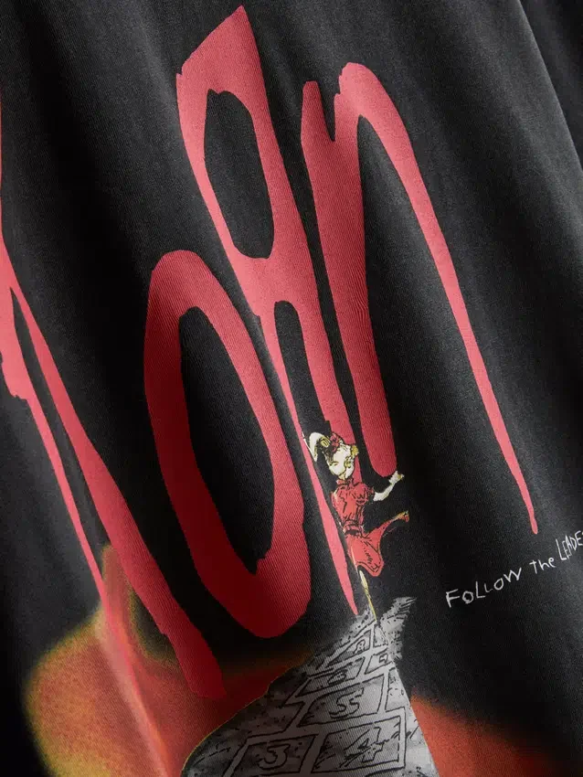 Korn-T-skjorte med grafisk trykk