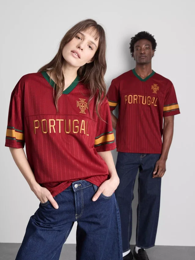 Kortærmet T-skjorte fra Portugal