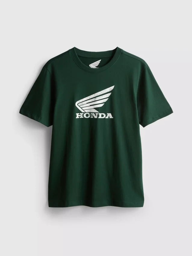 Kortærmet T-skjorte med Honda-logo