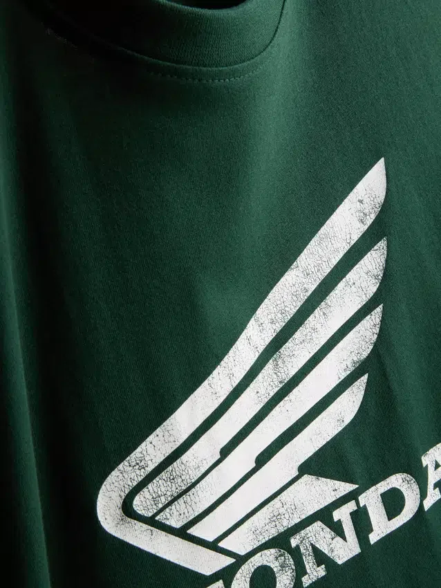 Kortærmet T-skjorte med Honda-logo