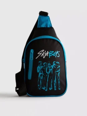 Kpop Demon Hunters Saja crossbody-veske for gutter