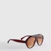 Kraftige solbriller i aviator-stil