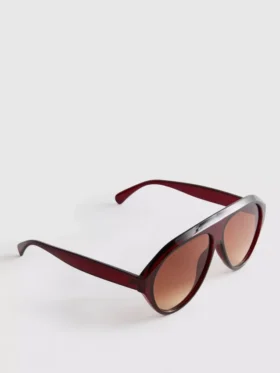 Kraftige solbriller i aviator-stil
