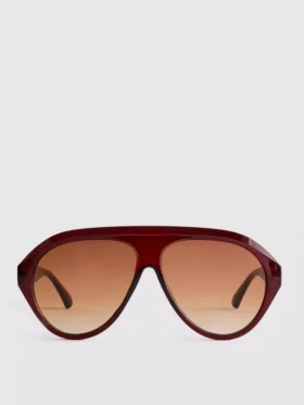 Kraftige solbriller i aviator-stil