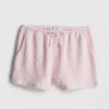 Krøllete shorts med snøring