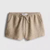 Krøllete shorts med snøring