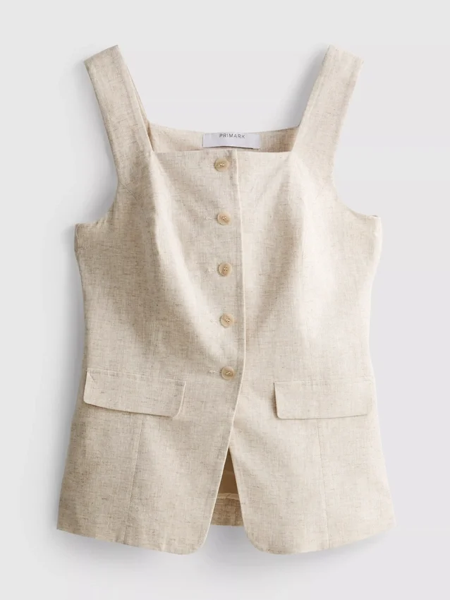Lang vest i linblanding