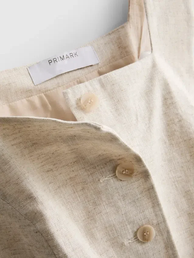 Lang vest i linblanding