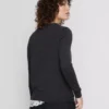 Langermet cardigan med rund hals