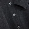 Langermet cardigan med rund hals