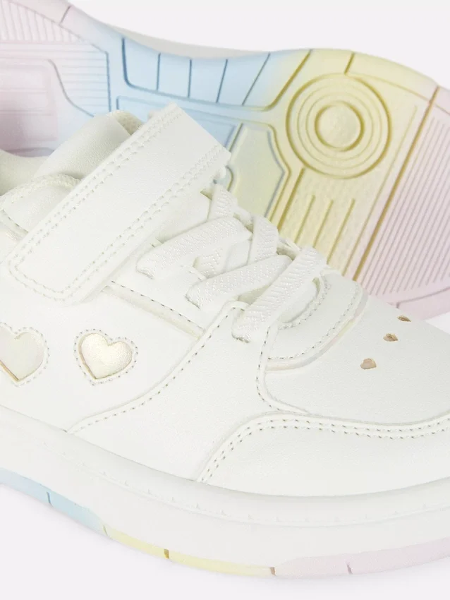 Lavt sneaker med hjerte