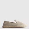 Lavt strikket espadrille