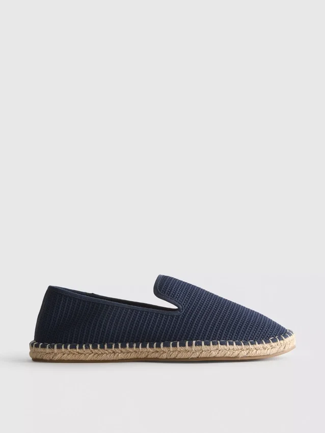 Lavt strikket espadrille