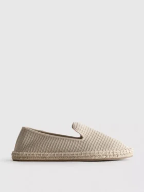 Lavt strikket espadrille