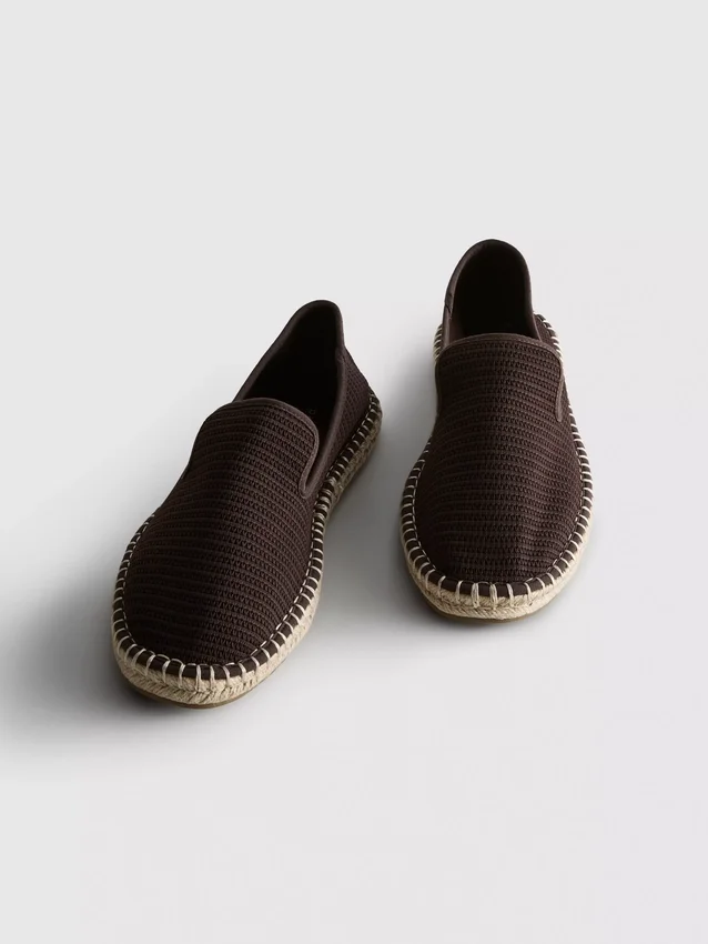 Lavt strikket espadrille