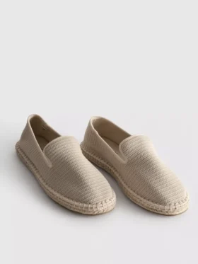 Lavt strikket espadrille