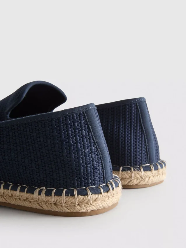 Lavt strikket espadrille