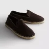 Lavt strikket espadrille