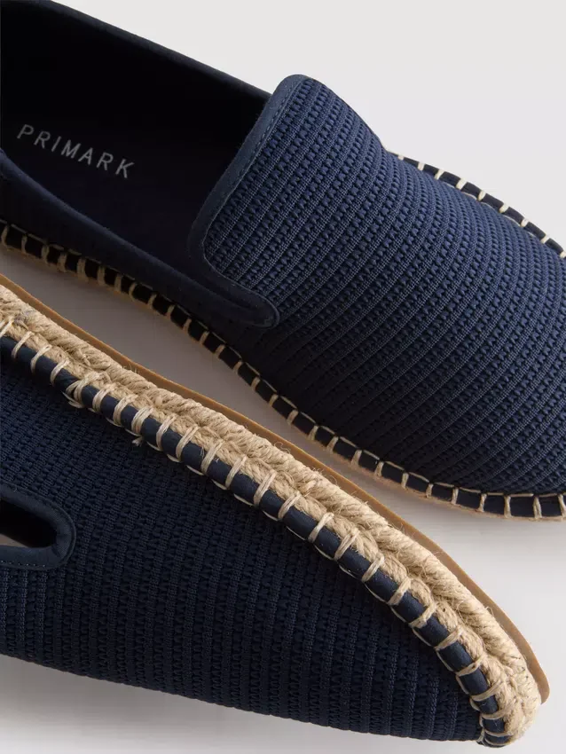 Lavt strikket espadrille