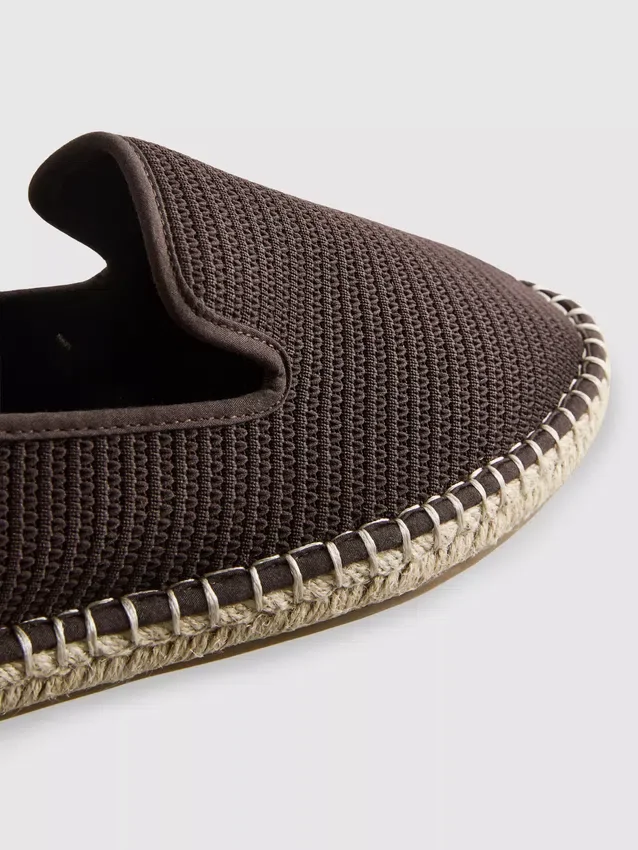 Lavt strikket espadrille