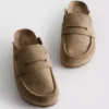 Loafer-klog-sandaler