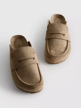 Loafer-klog-sandaler