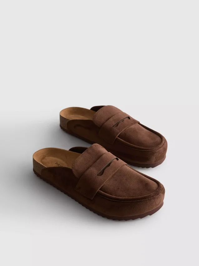 Loafer-klog-sandaler