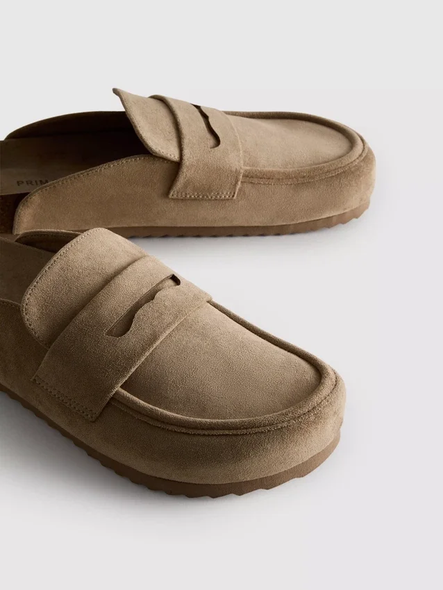 Loafer-klog-sandaler