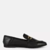 Loafers i kunstlær med snaffle-detaljer