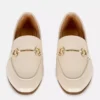 Loafers i kunstlær med snaffle-detaljer