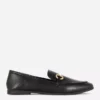 Loafers i kunstlær med spenne
