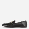 Loafers i kunstlær med spenne