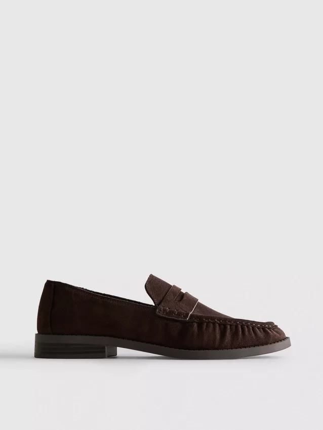 Loafers med rynker