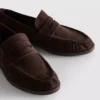 Loafers med rynker