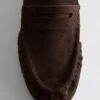Loafers med rynker